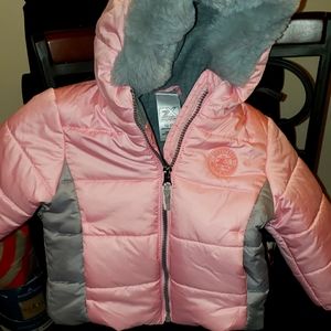 12-18 pink baby girl coat